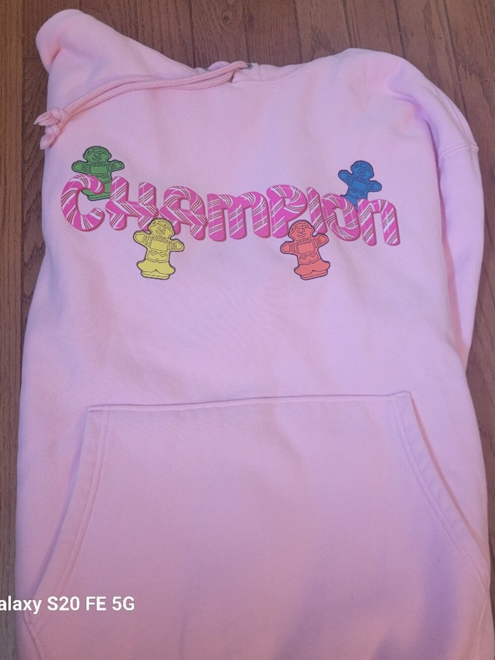 Champion and Candy Land Collab hoodie